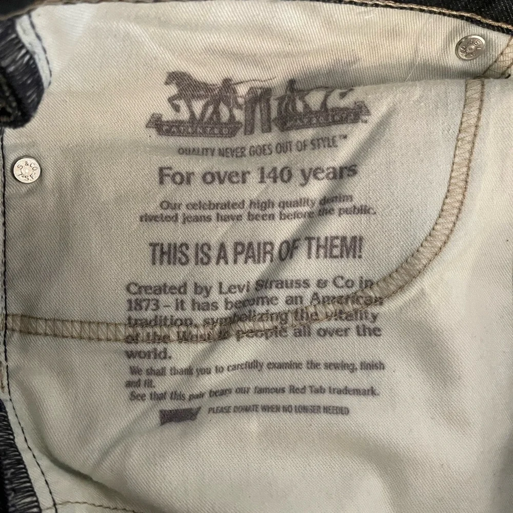 Men’s Levi’s 505 Jeans, 36 x 30, EUC - Picture 9 of 11